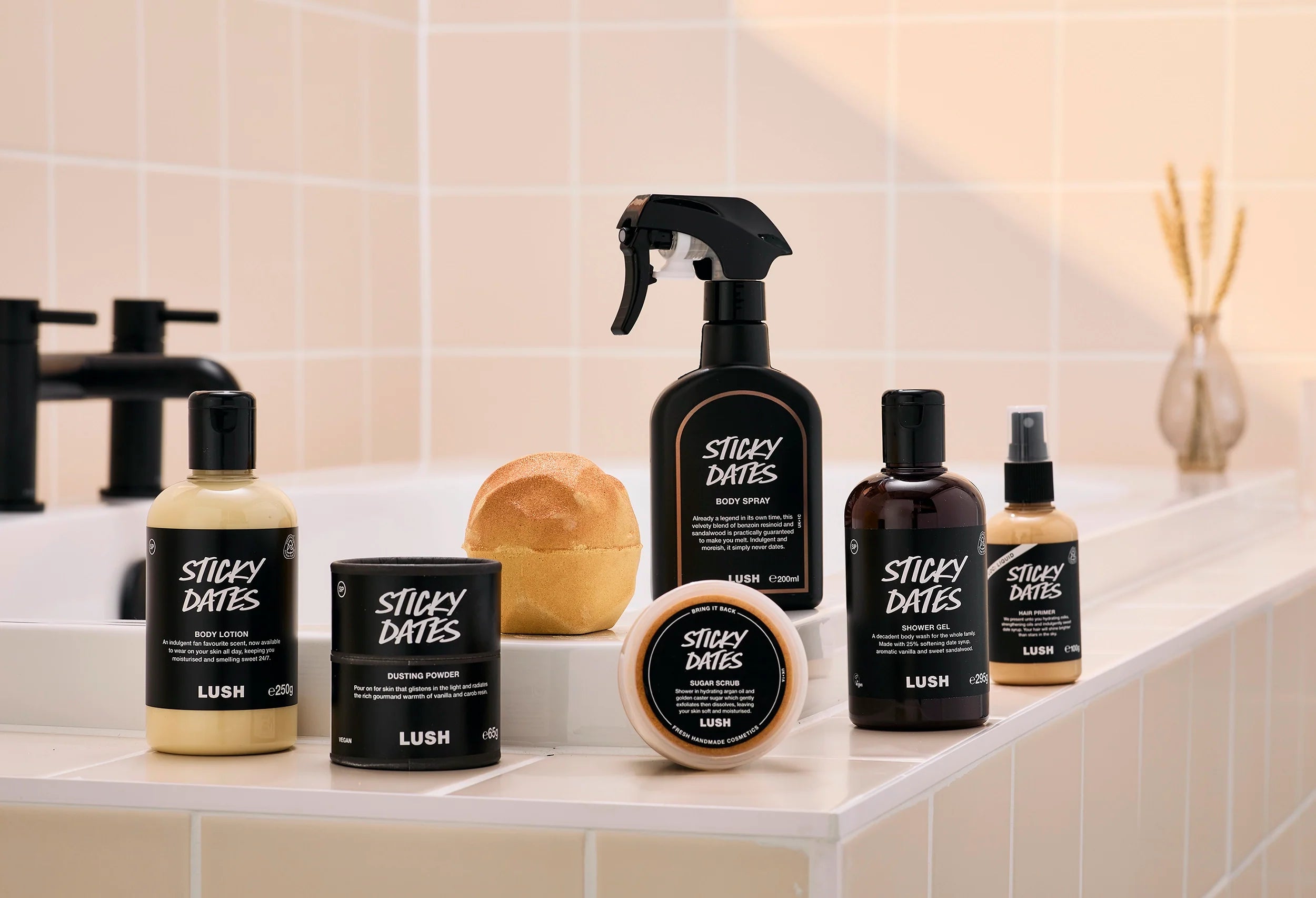Sticky Dates | Vanilla & Sandalwood Scented Collection – Lush Lebanon