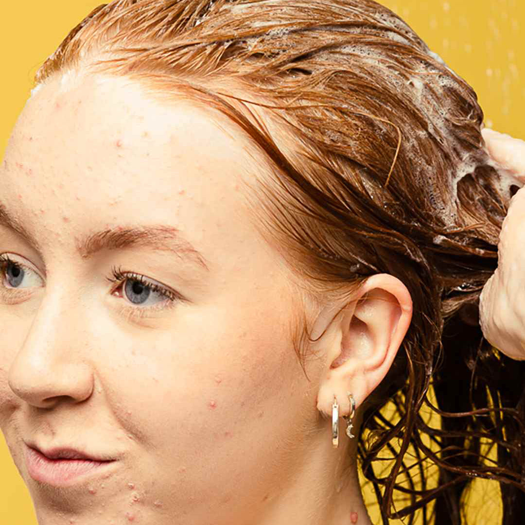 Woman using Lush&