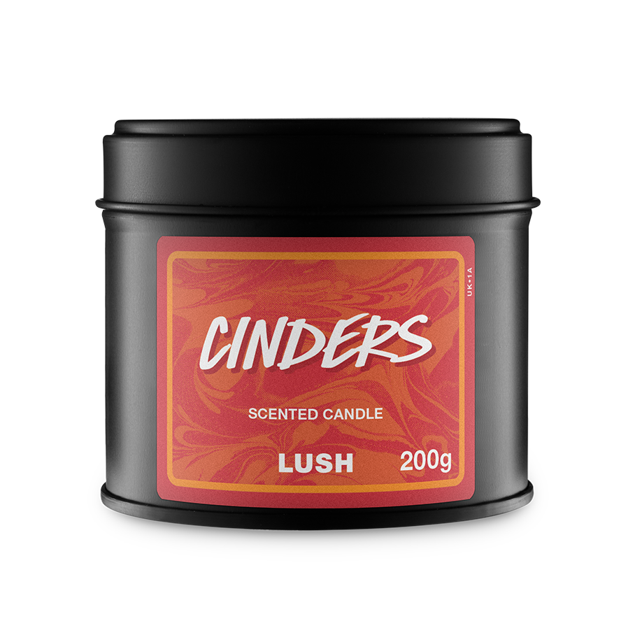 Cinders Single Wick Candle