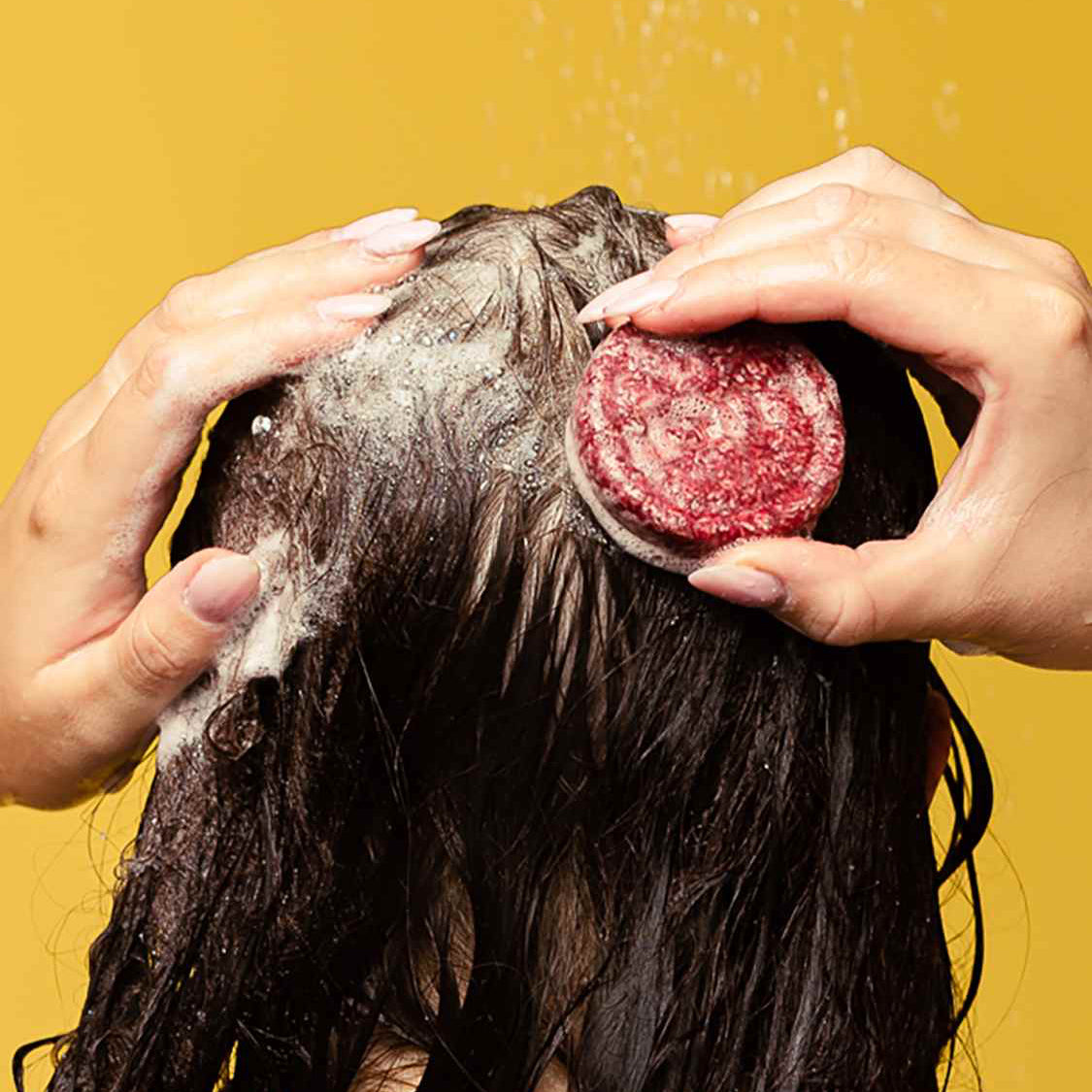 Woman using Lush&