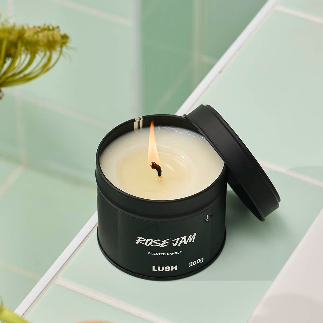 Rose Jam Single Wick Candle