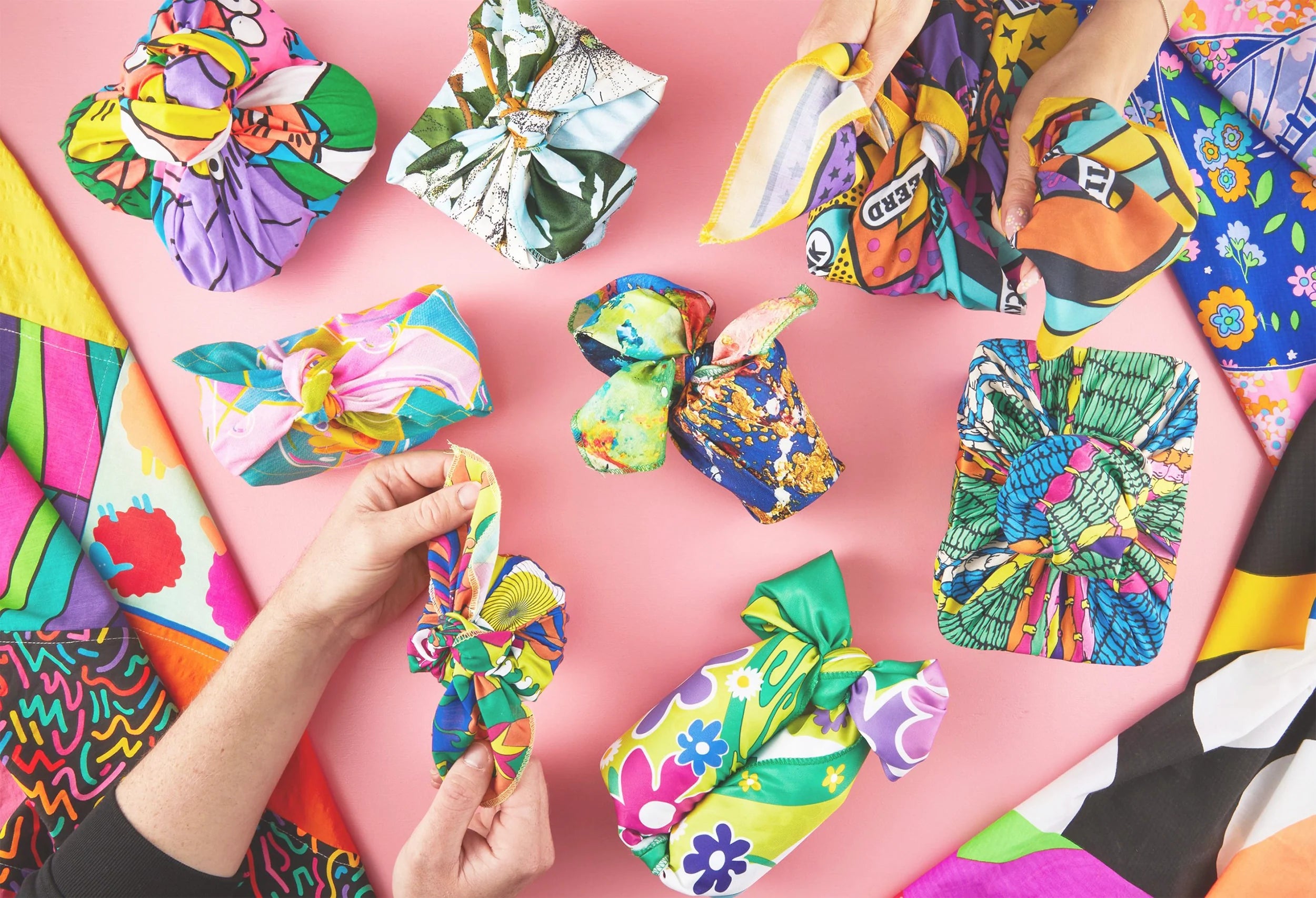Gift Wrapping | Reusable Knot Wraps & Sustainable Gift Wrap – Lush Lebanon