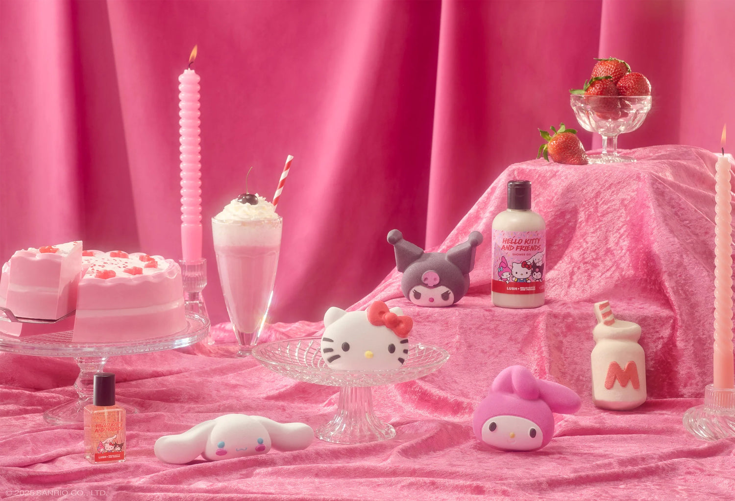 Lush × Hello Kitty And Friends