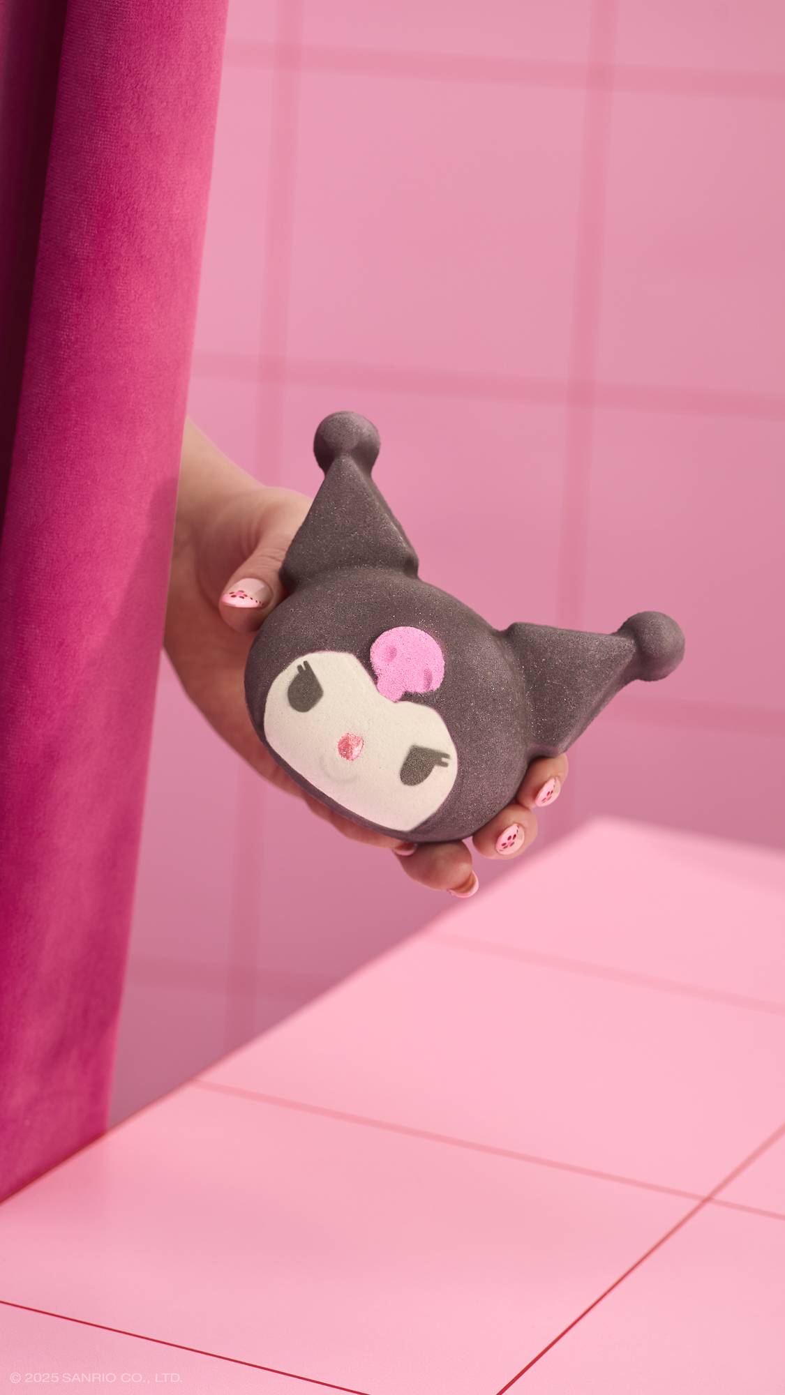 Person holding Lush&