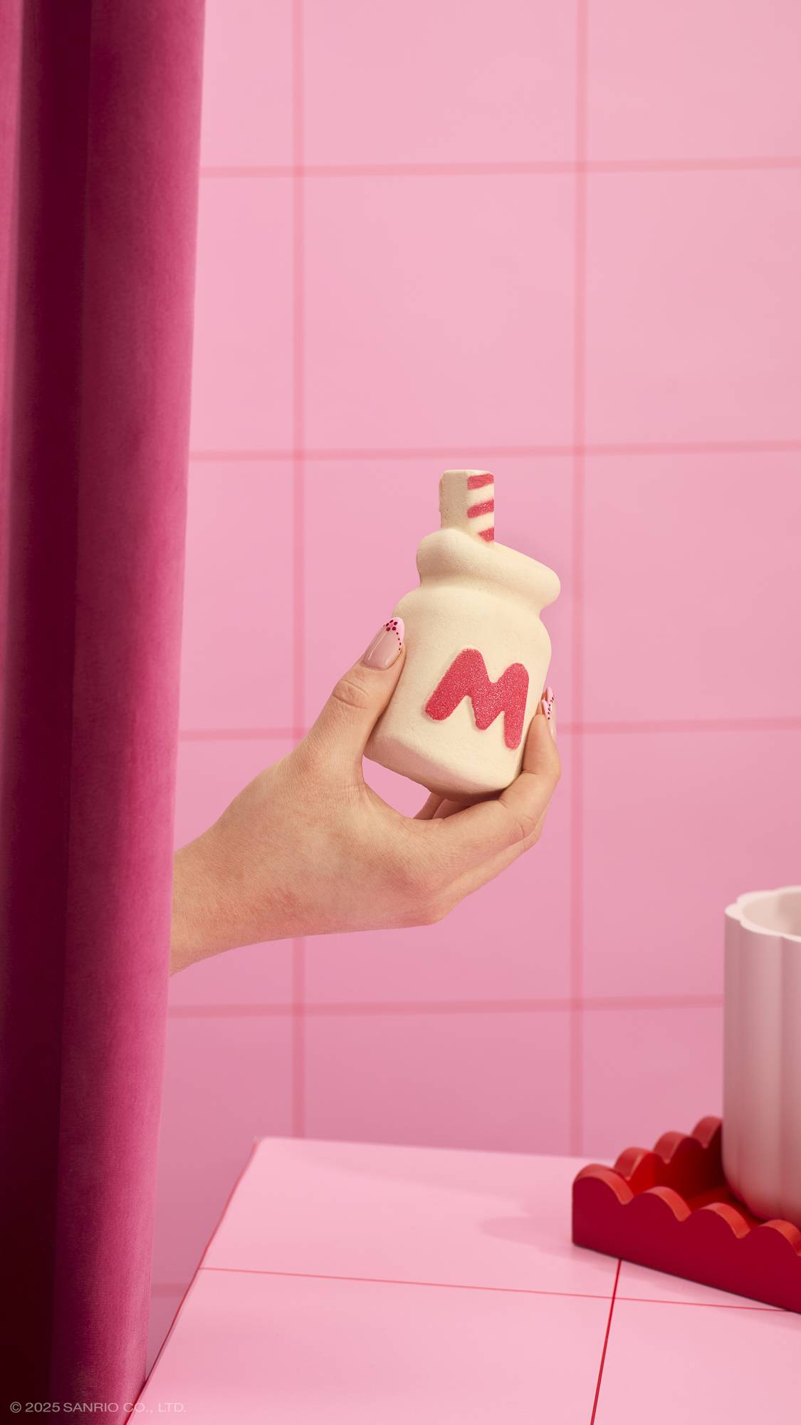 Person holding Lush&