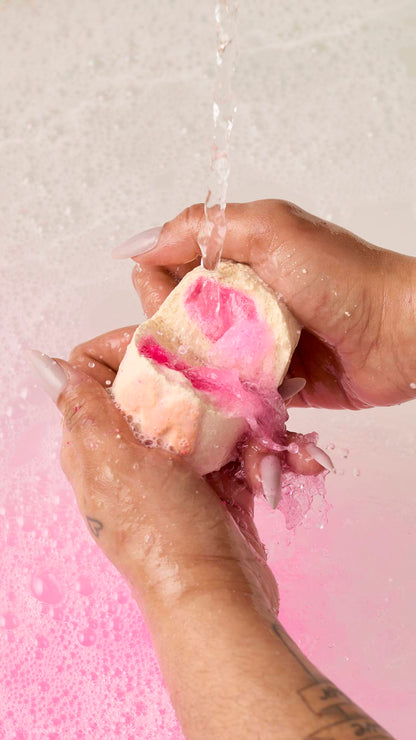 Hands holding a Lush&