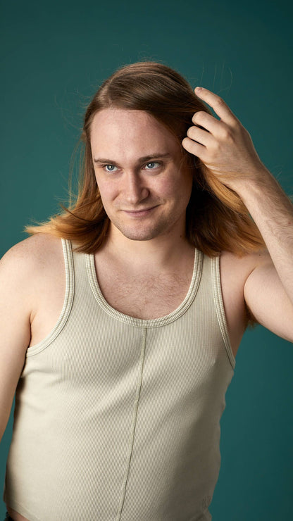 Person showing off their hair