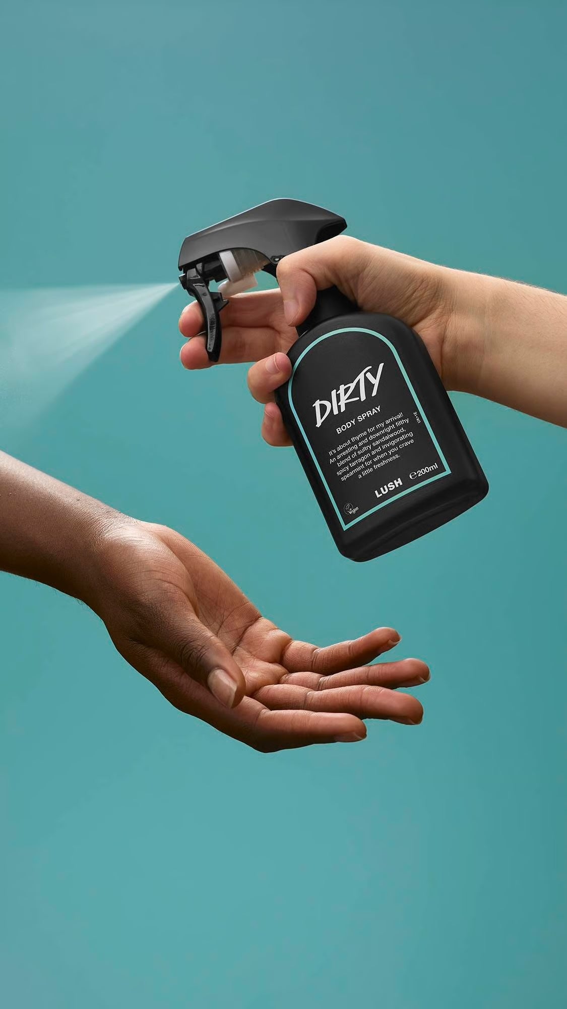 A person using Lush&