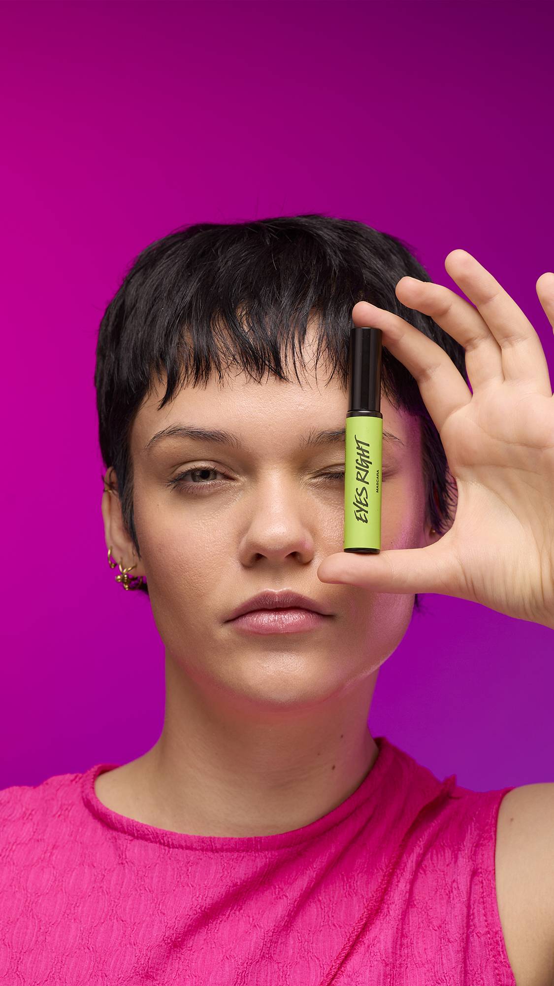 Girl posing with Lush&