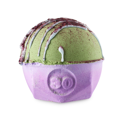 Blueberry Matcha Oat Latte