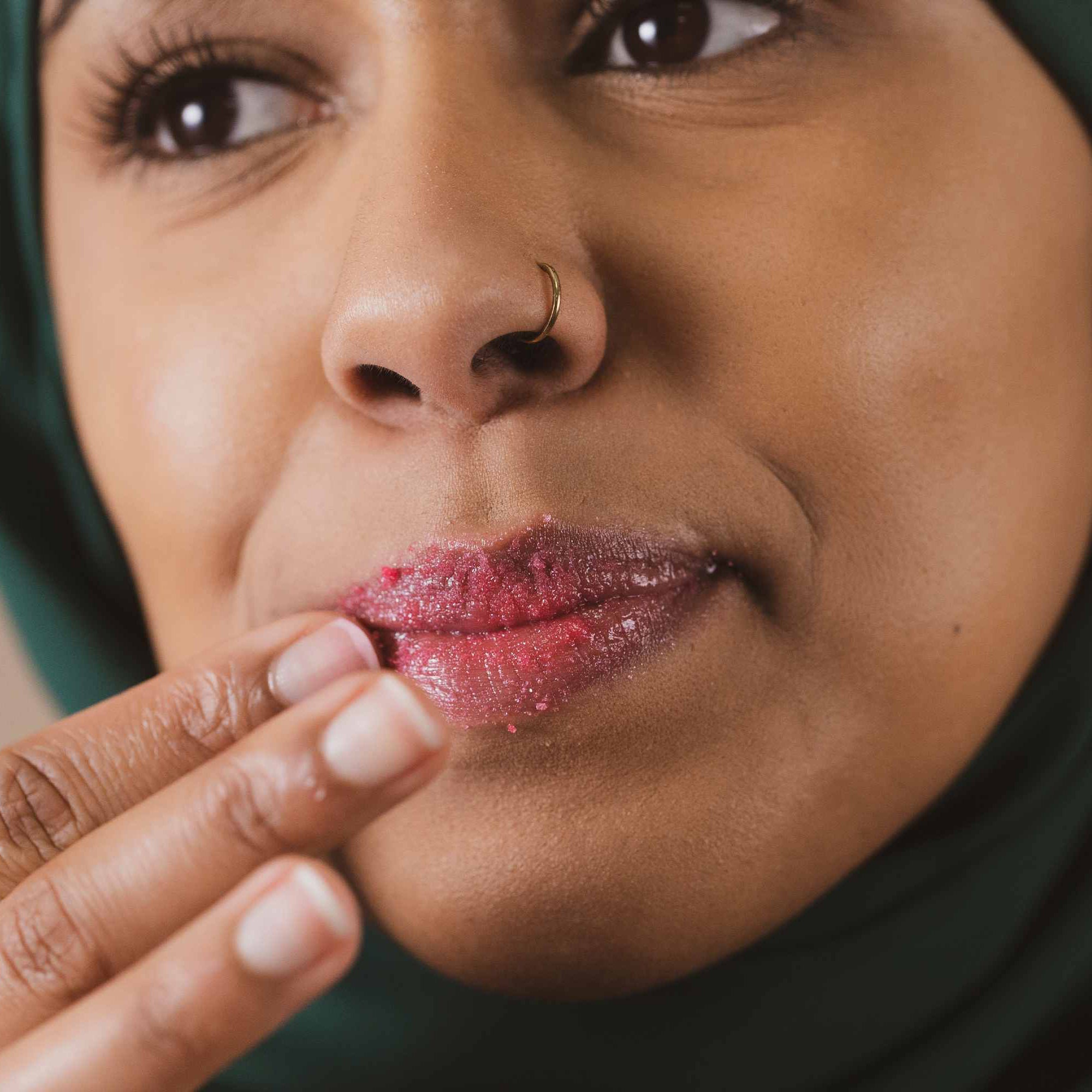 Woman using Lush&