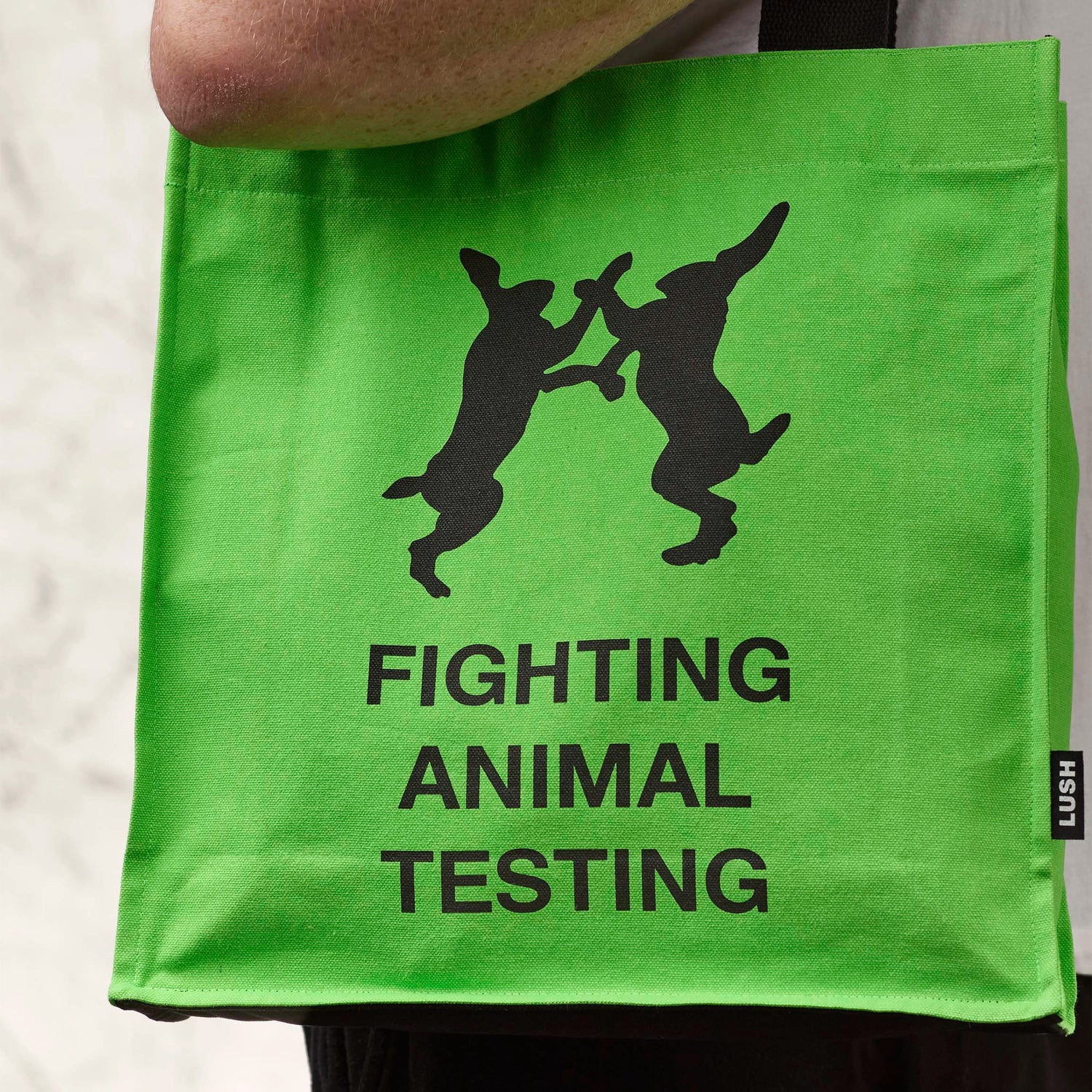 Fighting Animal Testing - Fluoro Green
