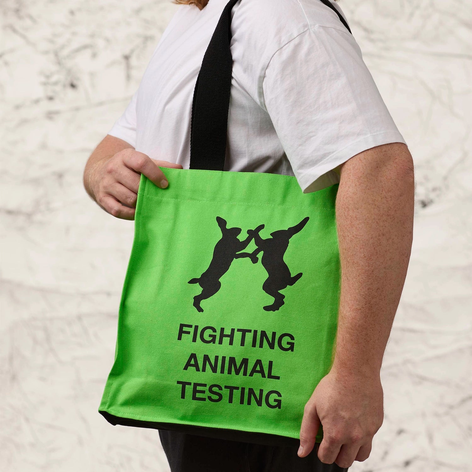 Fighting Animal Testing - Fluoro Green
