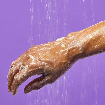 Goddess soup is all over the hand and getting close to water