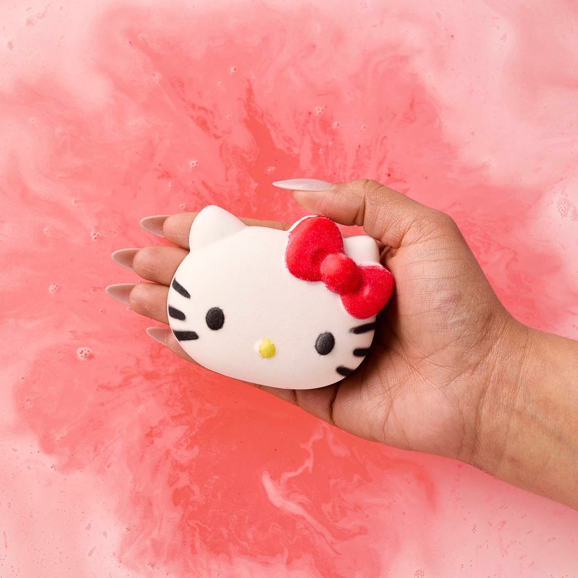 Person holding Lush&