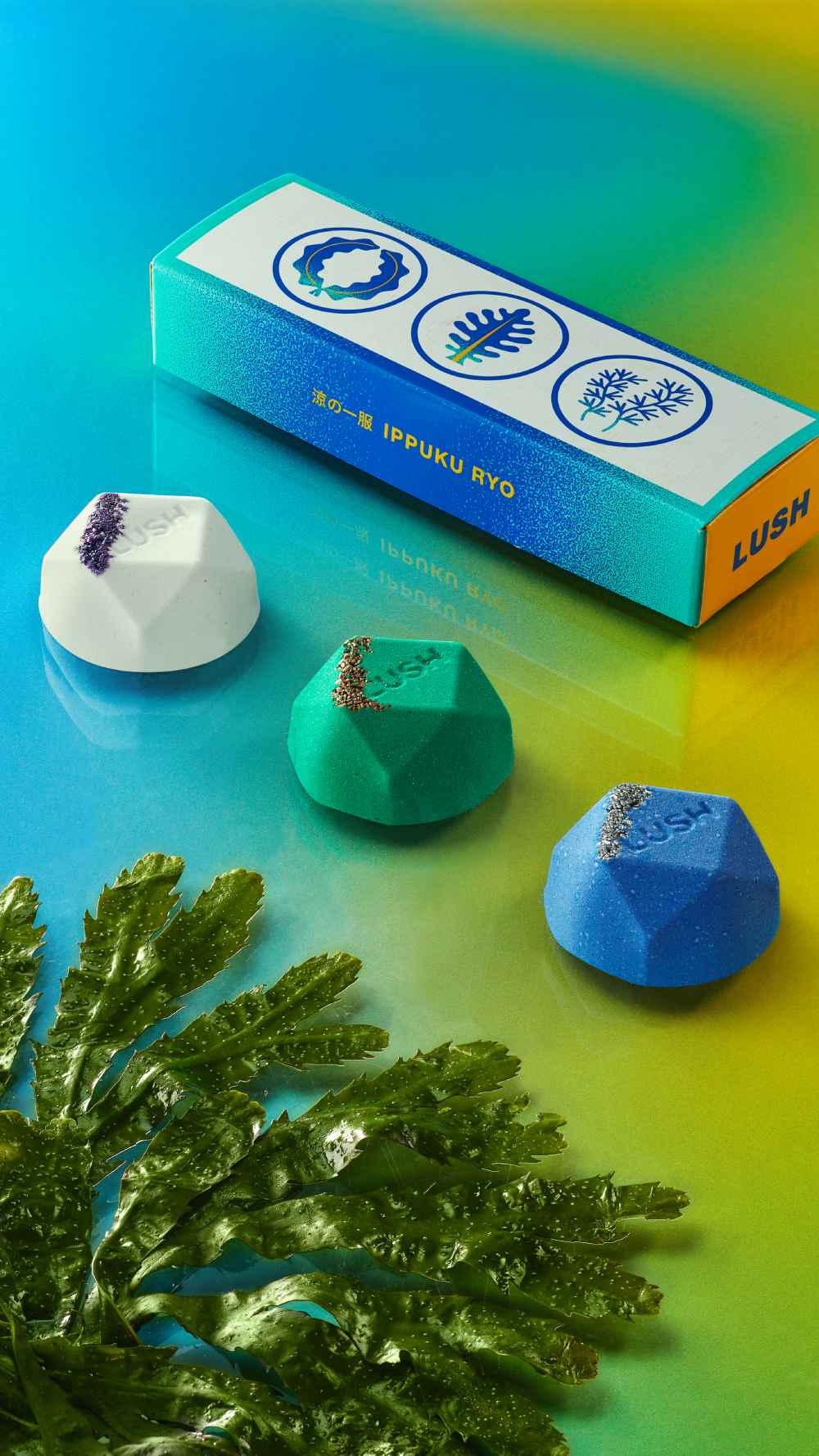 Ippuku Ryo - Cooling Mini Bath Bombs