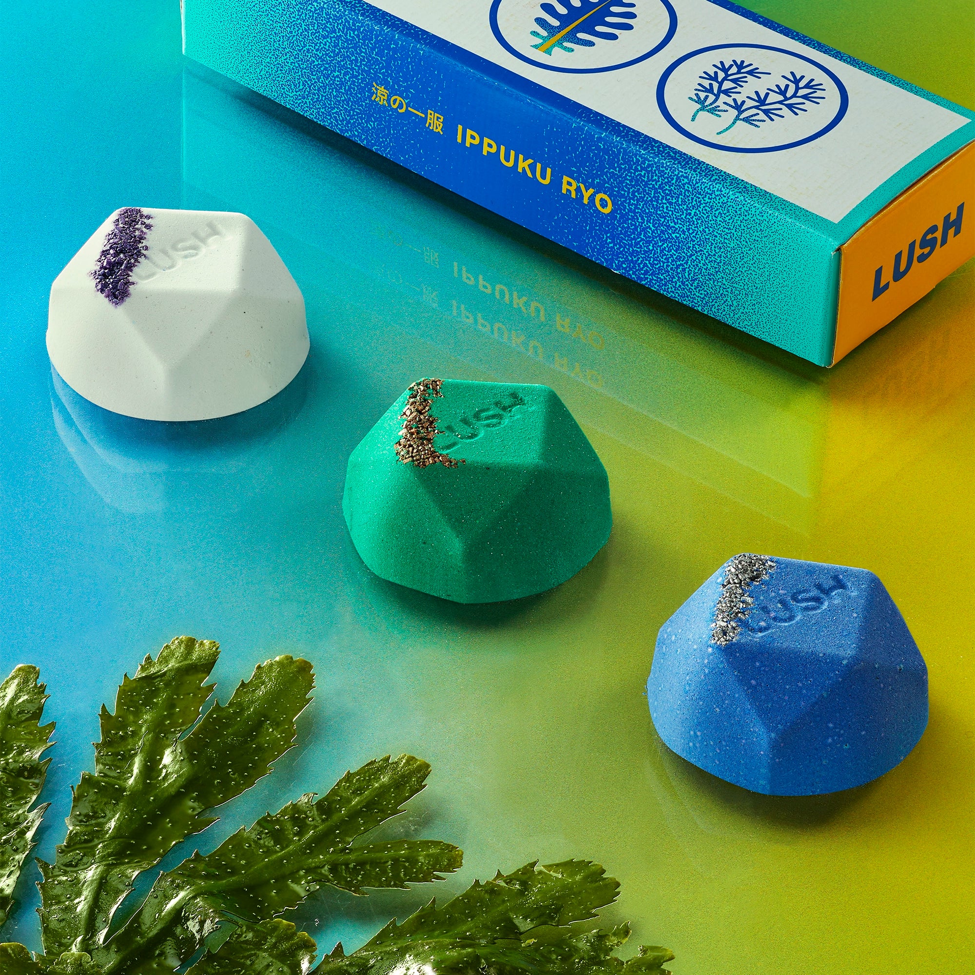 Ippuku Ryo - Cooling Mini Bath Bombs