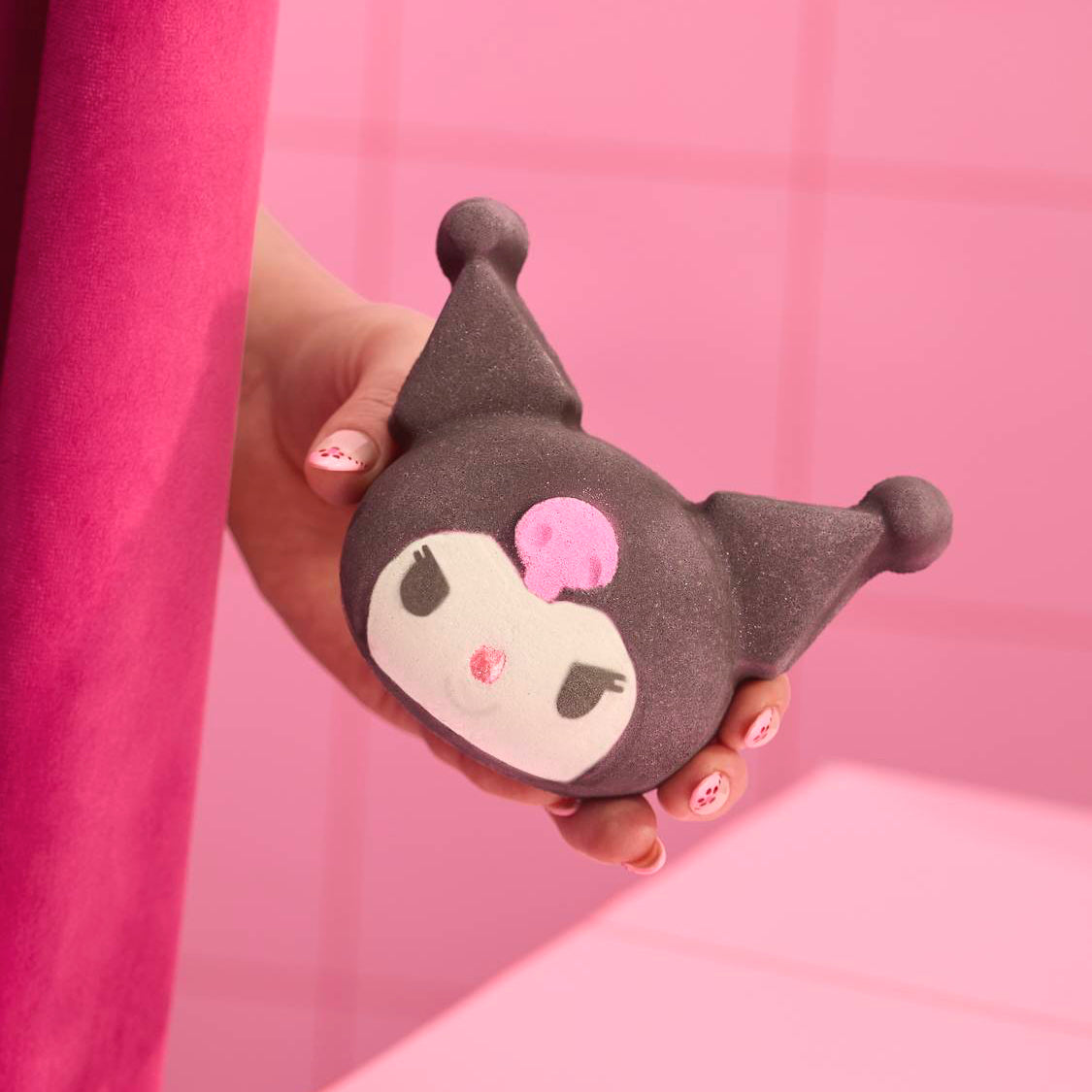 Person holding Lush&