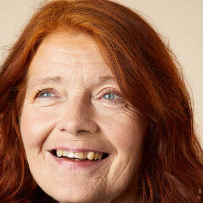 Woman smiling