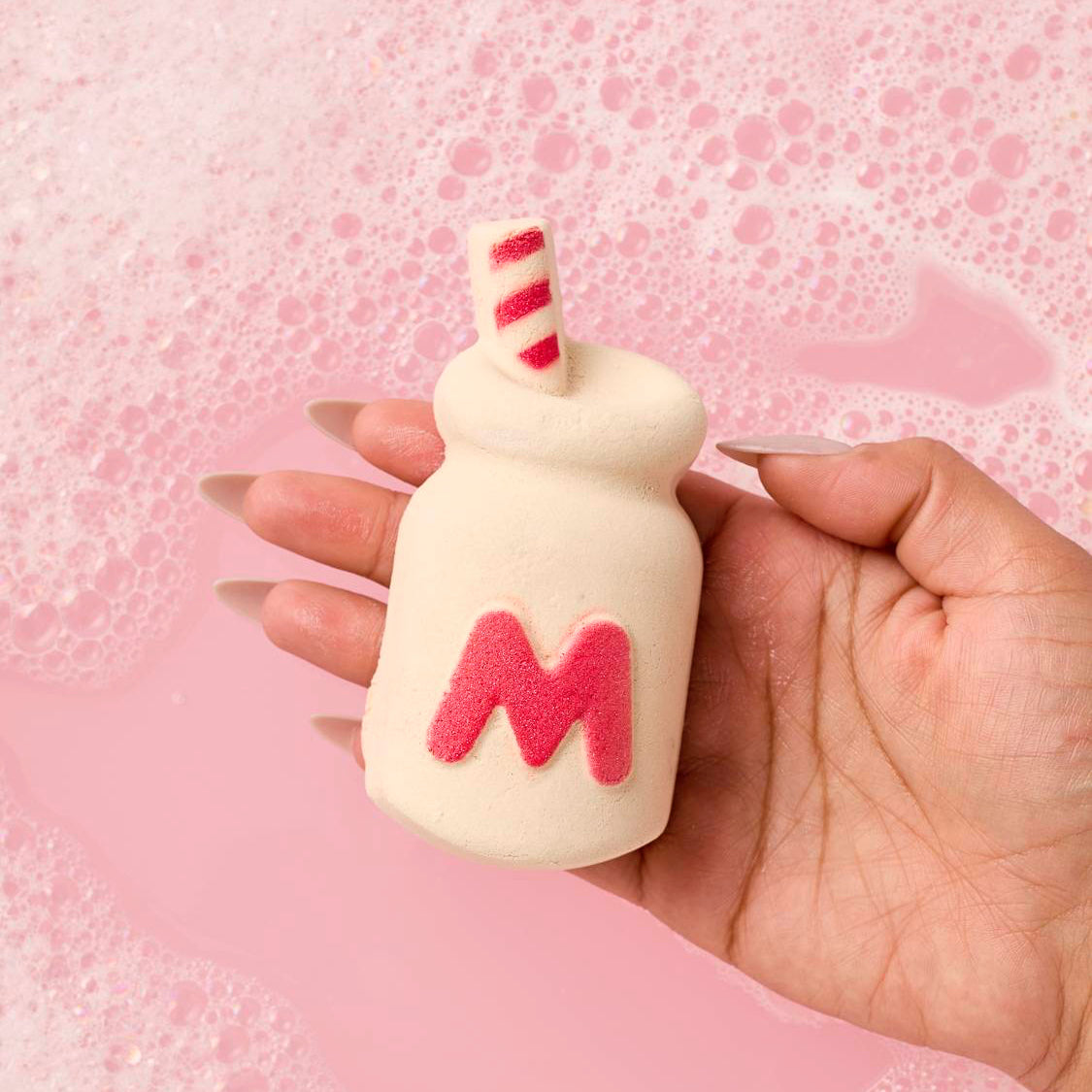 Person holding Lush&