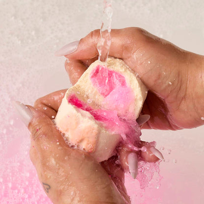 Hands holding a Lush&