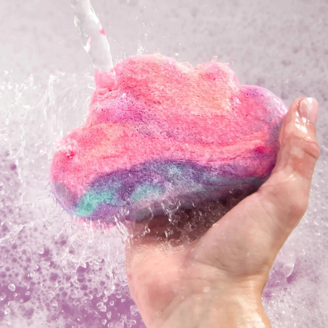 Hand holding Lush&