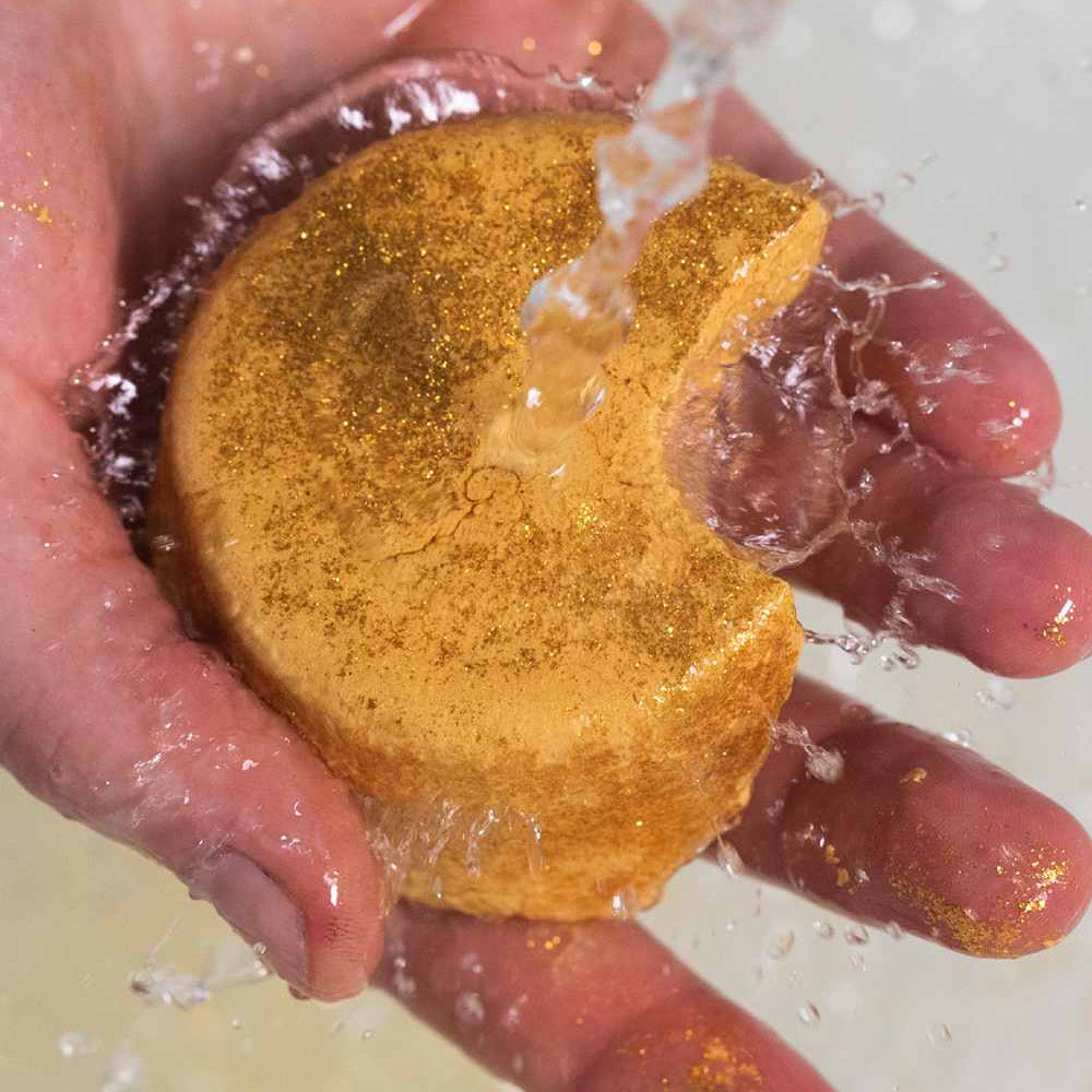 Hand holding Lush&
